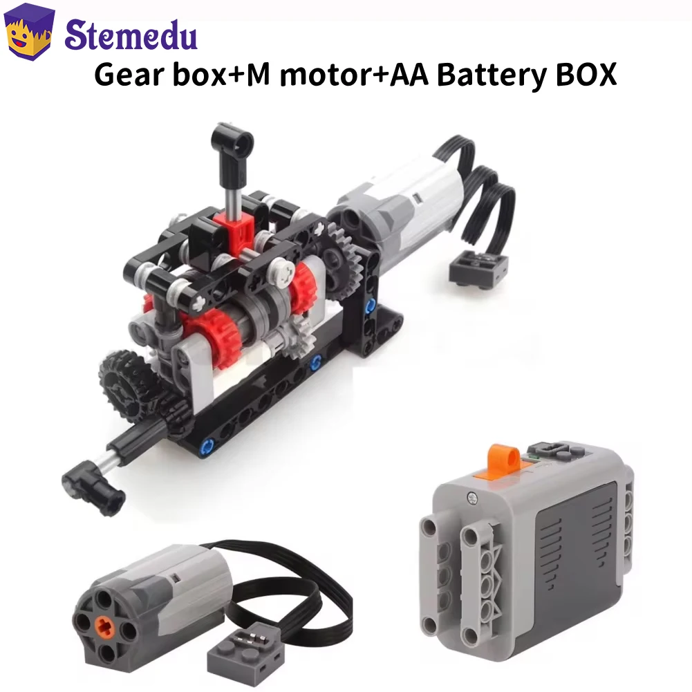 Model Kit Lego - MOC High-tech 4 Speeds Gearbox Manual