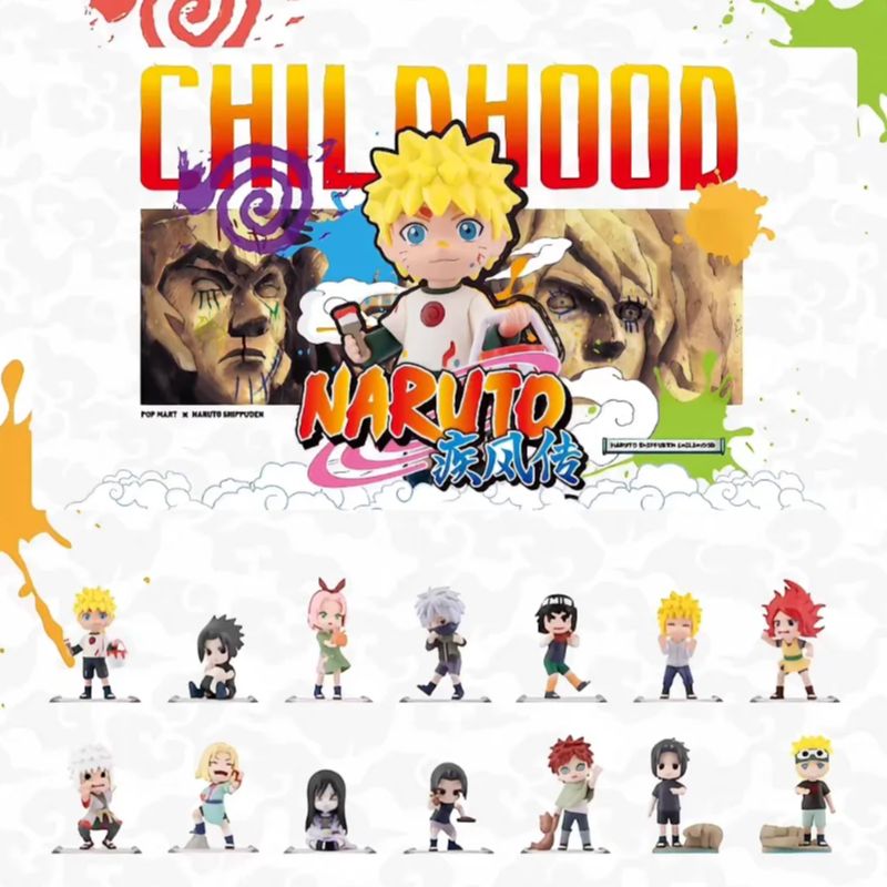 Model Kit Naruto - POP MART Naruto Shippuden Childhood Series