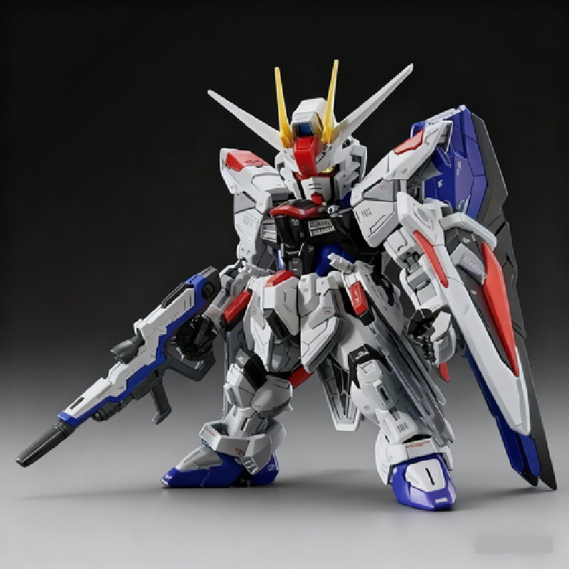 Model Kit Code Geass - Mgsd Zgmf-X10a Q-Version Assembly Model Kit