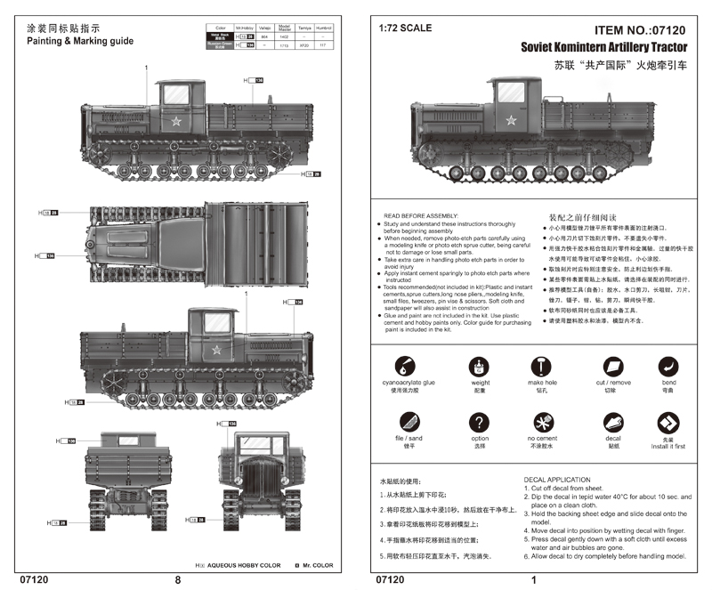 Trumpeter 07120 1/72 Scale Sov - огляд і ціна Model Kit Italeri