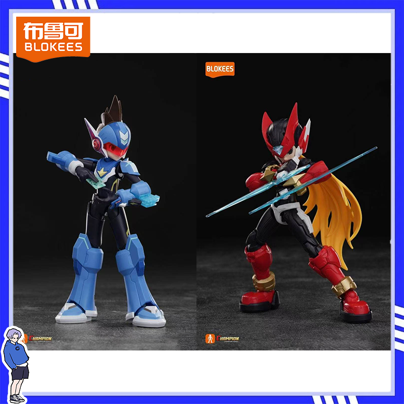 In Stock Blokees Mega Man Cham - огляд і ціна Model Kit Zero Megaman