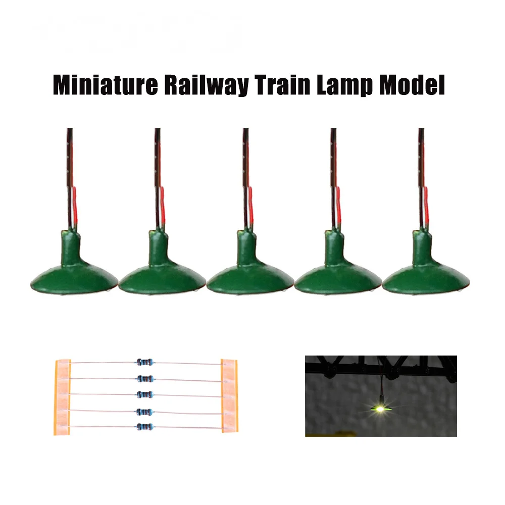 5PCS Miniature Wall Lamp Model - огляд і ціна Model Kit Locomotive
