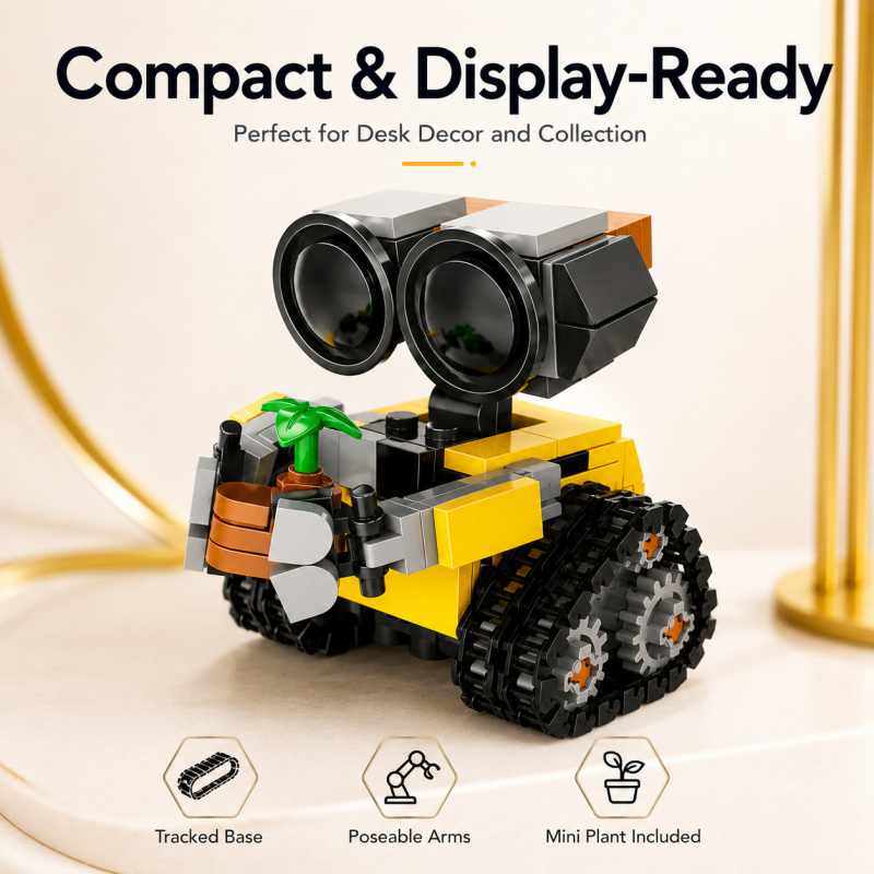 Mini Robot Building Blocks Set - огляд і ціна Model Kit Lego