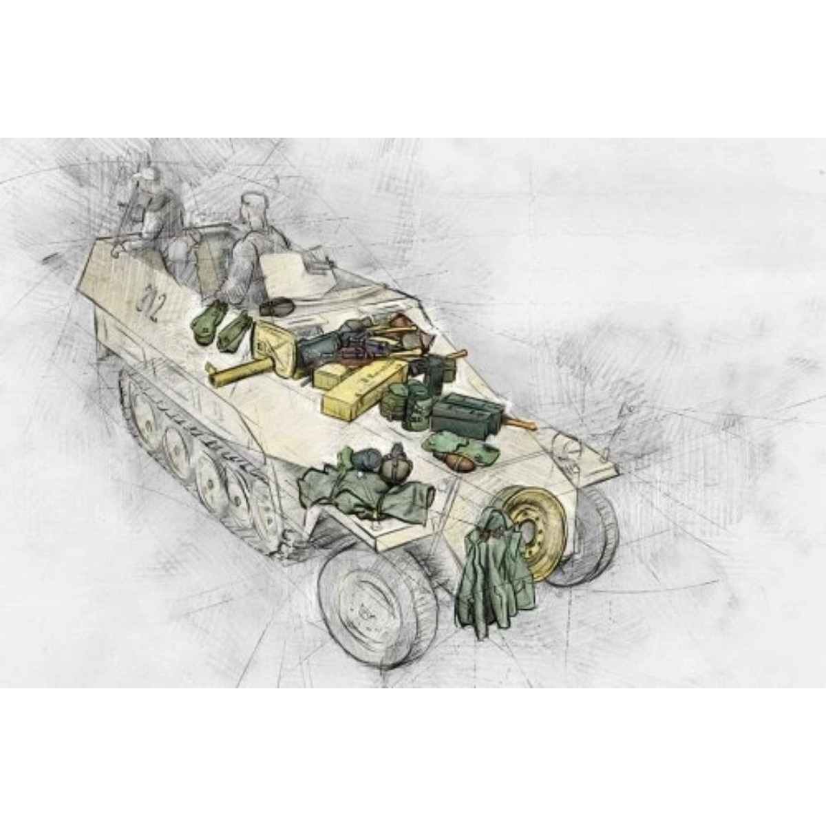 1/35 Resin Figure unpainted mo - огляд і ціна Model Kit Italeri
