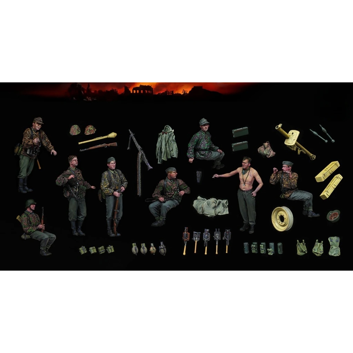 1/35 Resin Figure unpainted mo - огляд і ціна Model Kit Italeri