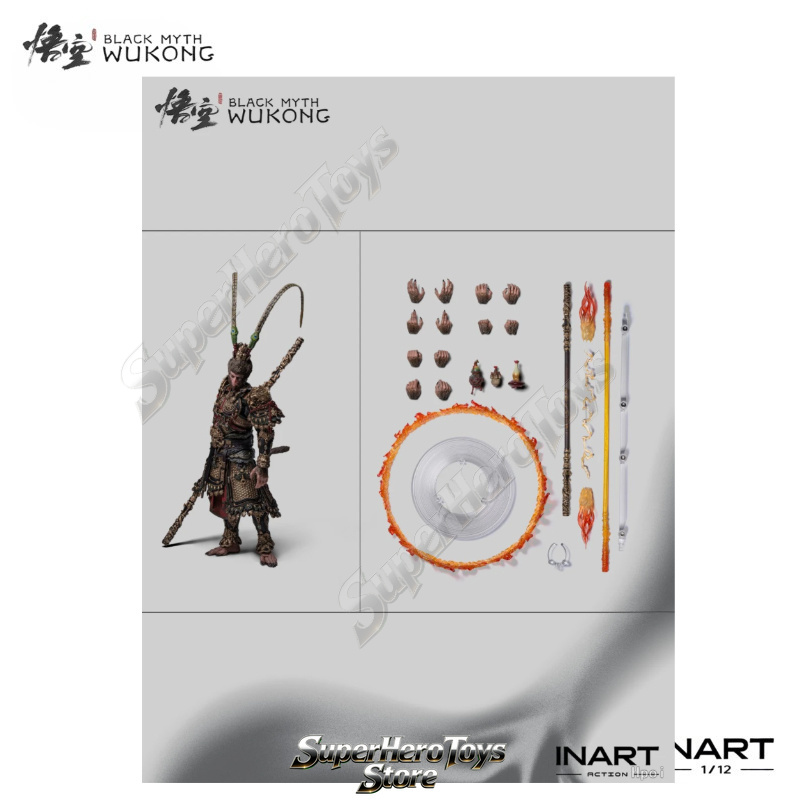 Pre-sale INART Action Black My - огляд і ціна Model Kit Wukong