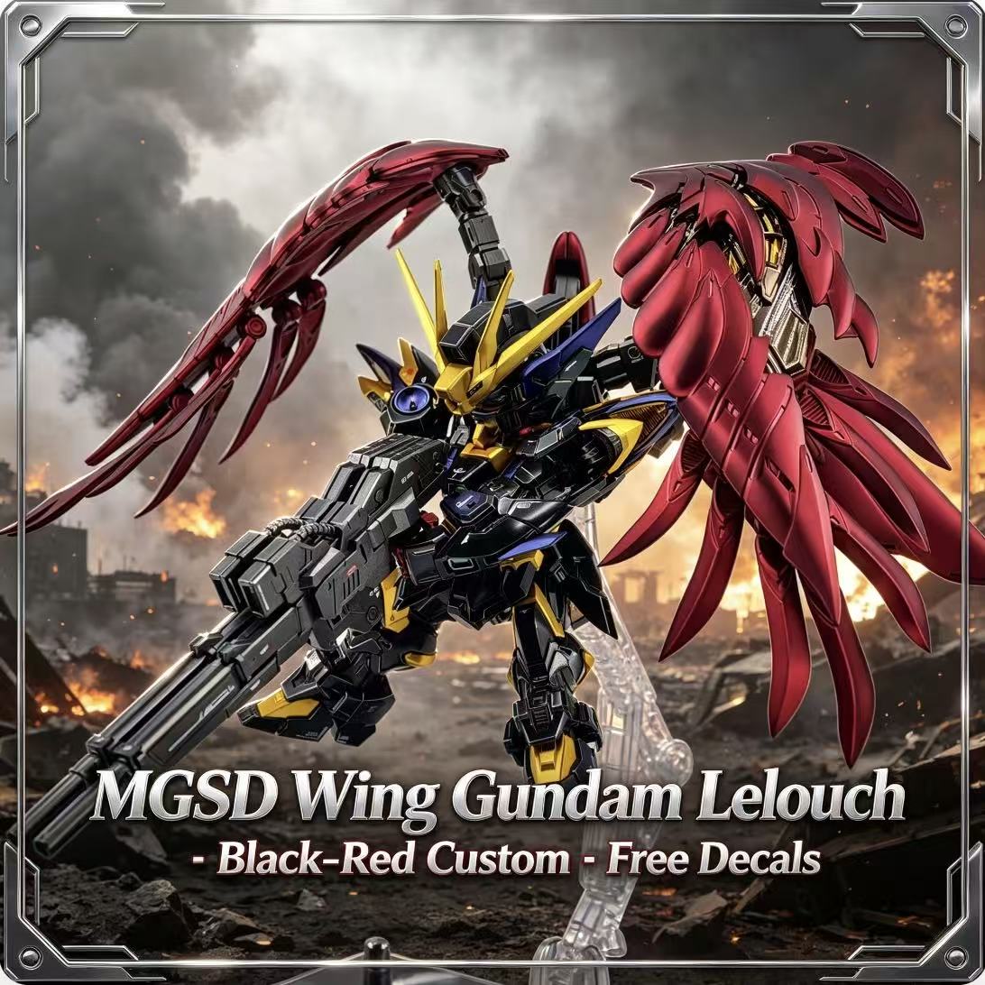 MGSD Wing Lelouch Color Scheme - огляд і ціна Model Kit Code Geass