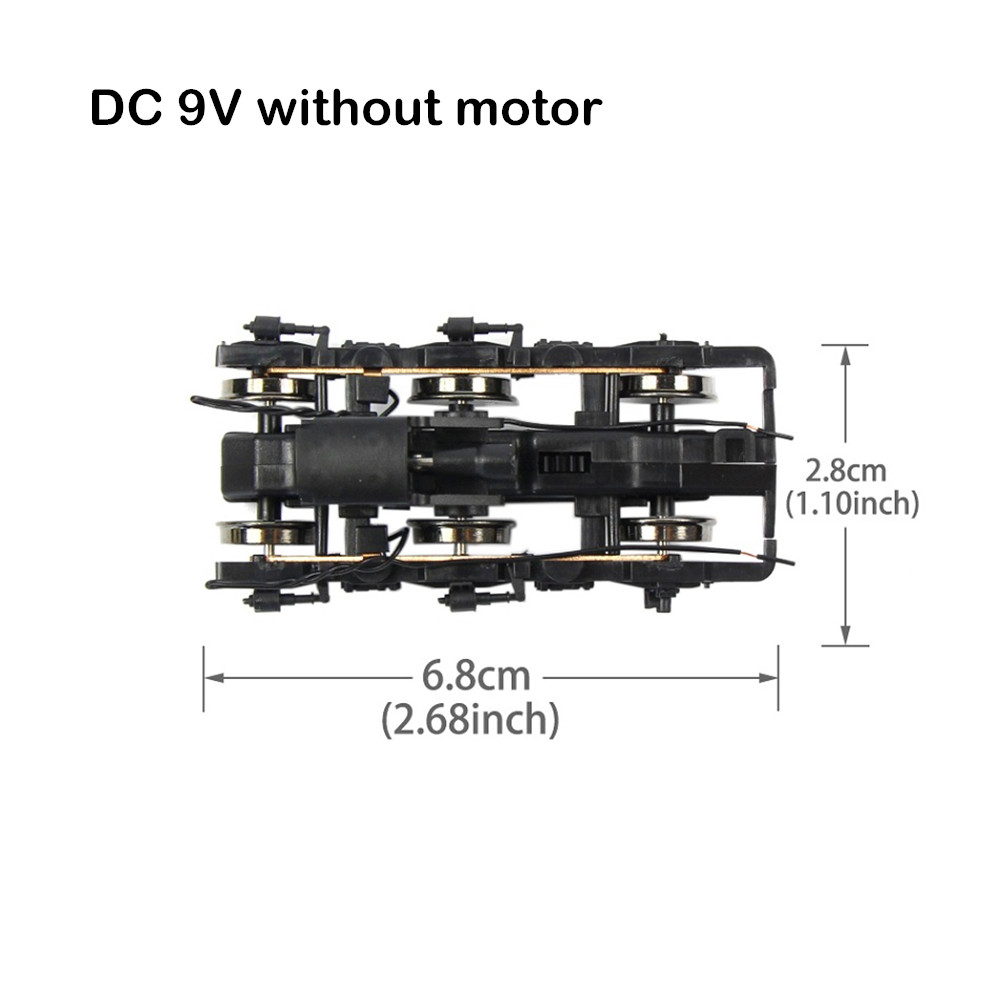 Ho Scale 1:87 Chassis Bogie Mo - огляд і ціна Model Kit Locomotive
