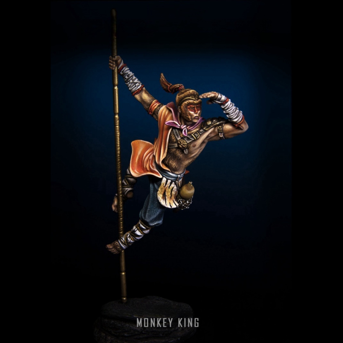 resin soldier model GK - Monke - огляд і ціна Model Kit Wukong
