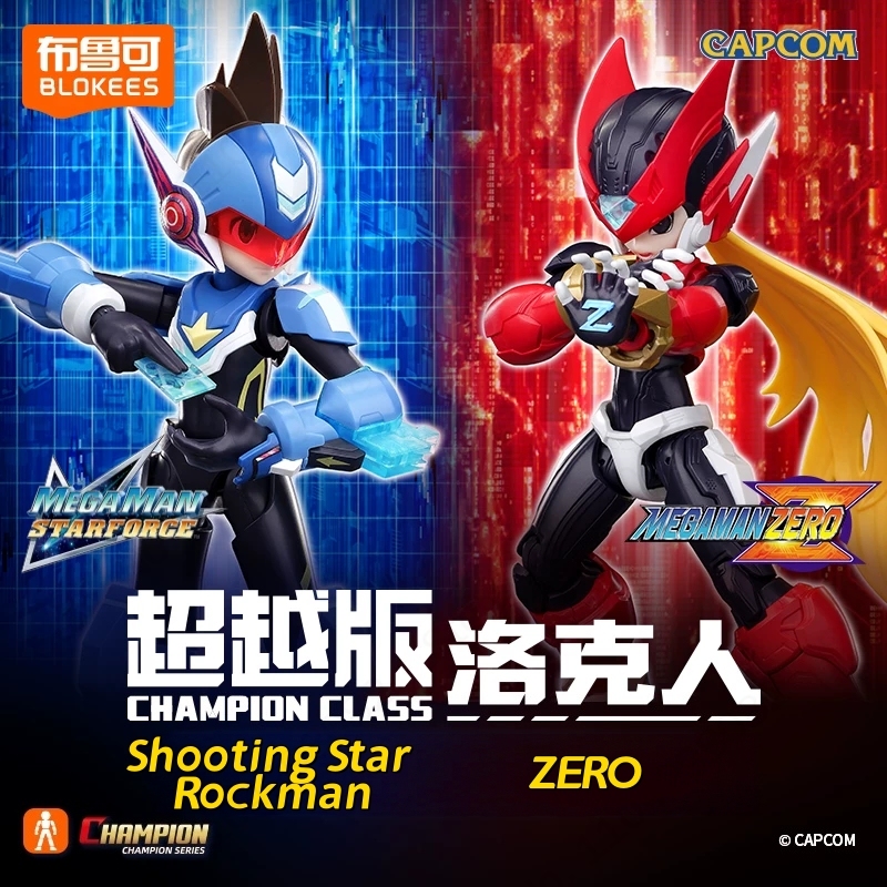 Blokees Mega Man Chmpion Class - огляд і ціна Model Kit Xiaoyaozi