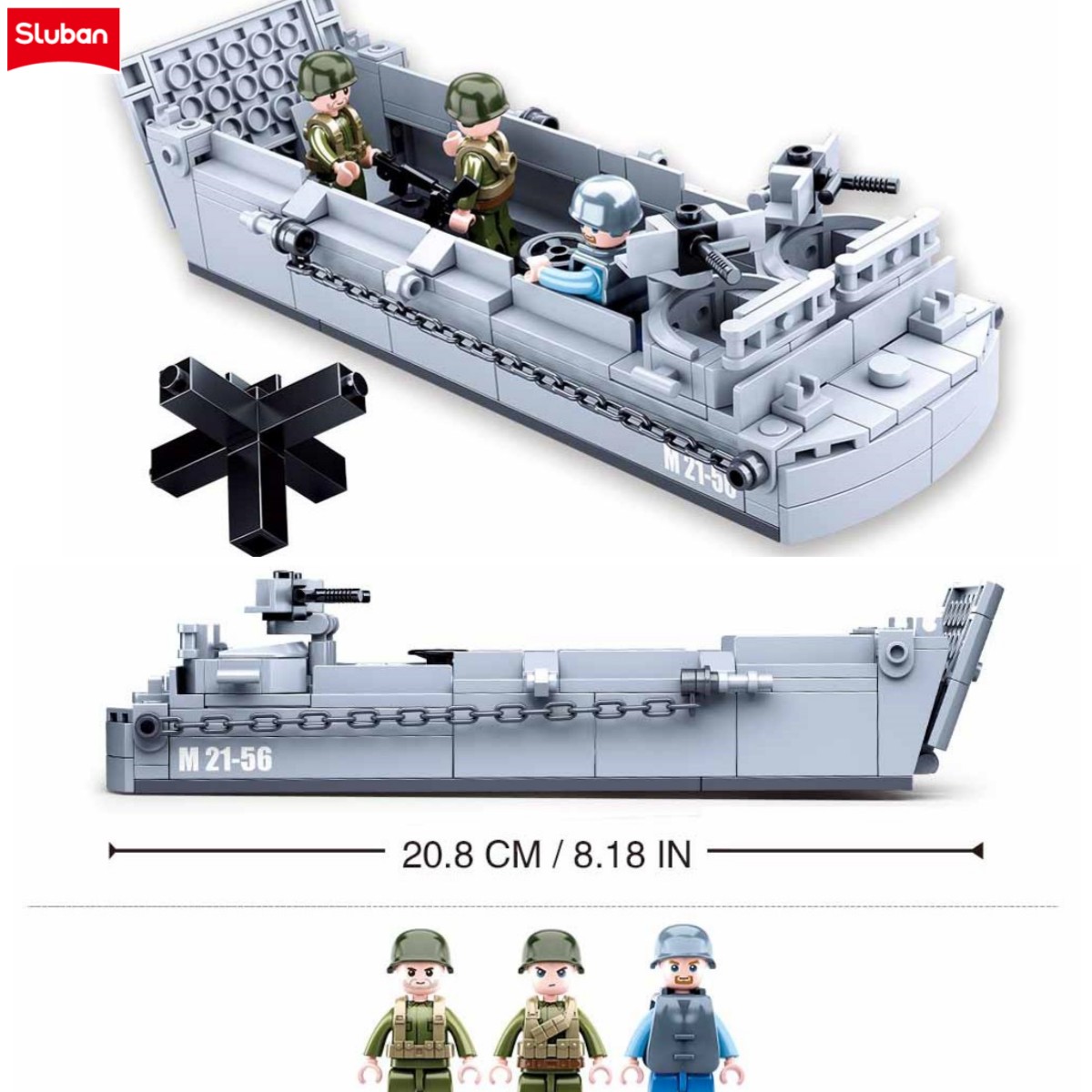 Sluban 182 Pieces DIY Bric MOC - огляд і ціна Model Kit In Era