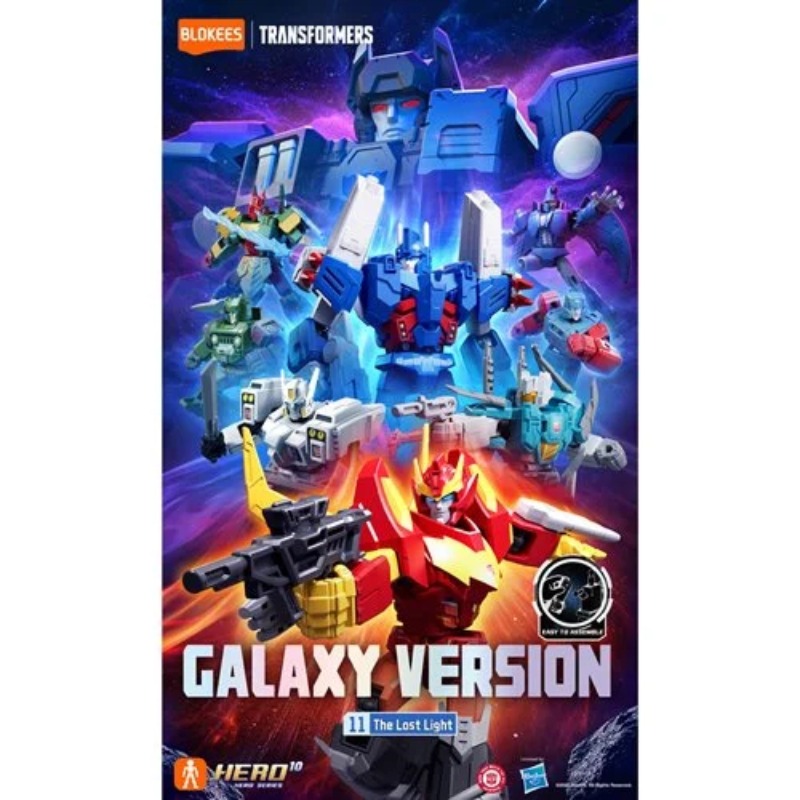 Blokees Transformers Galaxy Ve - огляд і ціна Model Kit Transformers Blokees