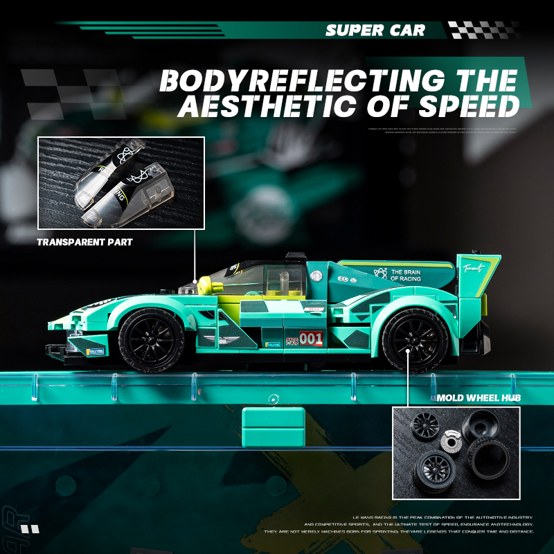 3-in-1 Le Mans LEE MANS AMR Va - огляд і ціна Model Kit Valkyrie