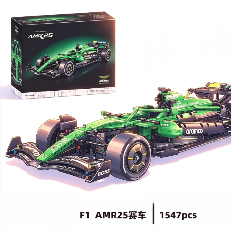 Creative MOC 1:8 AMR25 Martin  - огляд і ціна Model Kit Lego