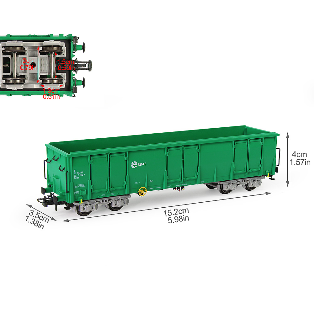 Evemodel 1pc/2pcs HO Scale 1:8 - огляд і ціна Model Kit Locomotive