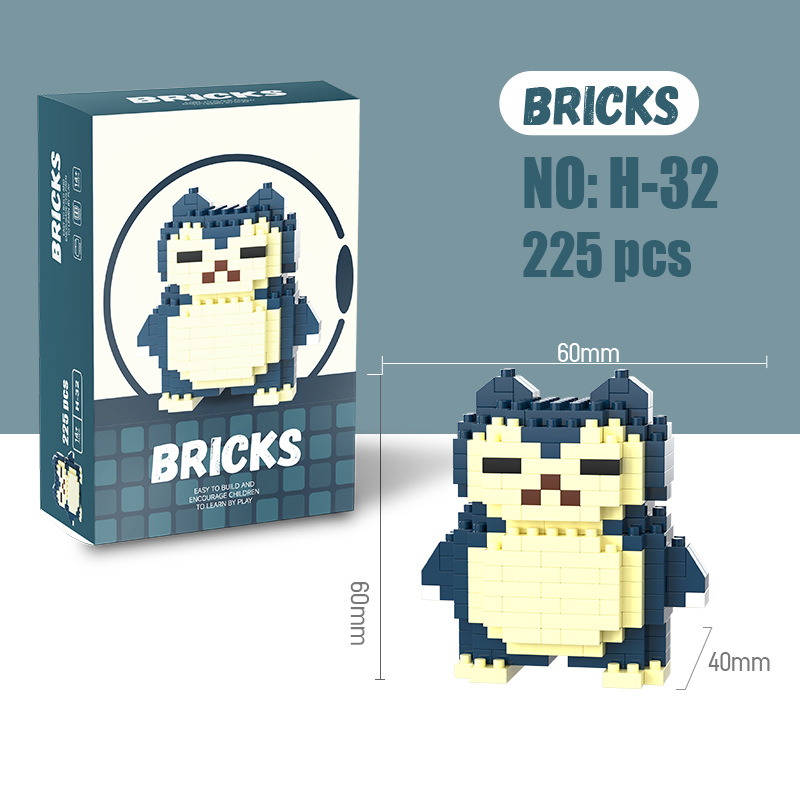 Pokemon Micro Building Blocks  - огляд і ціна Model Kit Lego