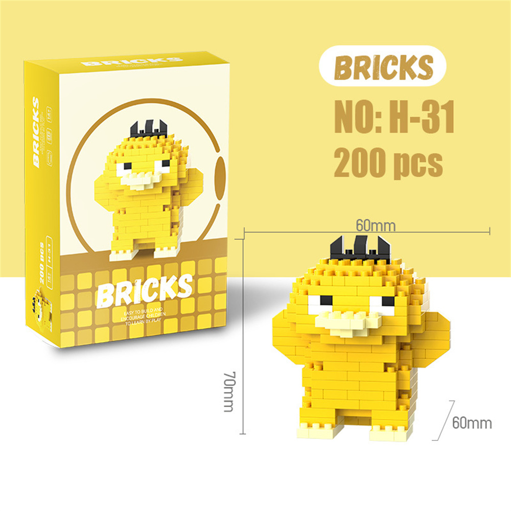 Pokemon Micro Building Blocks  - огляд і ціна Model Kit Lego