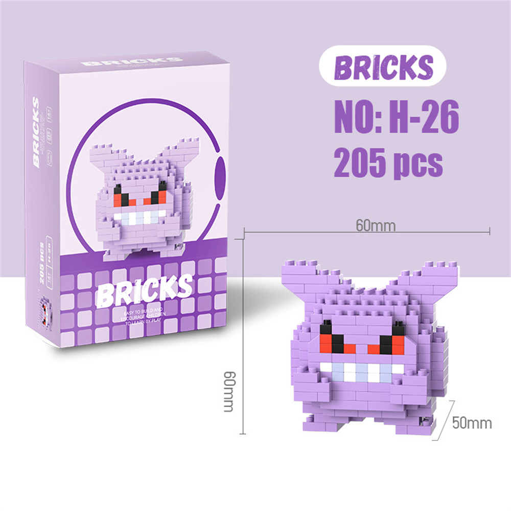 Pokemon Micro Building Blocks  - огляд і ціна Model Kit Lego