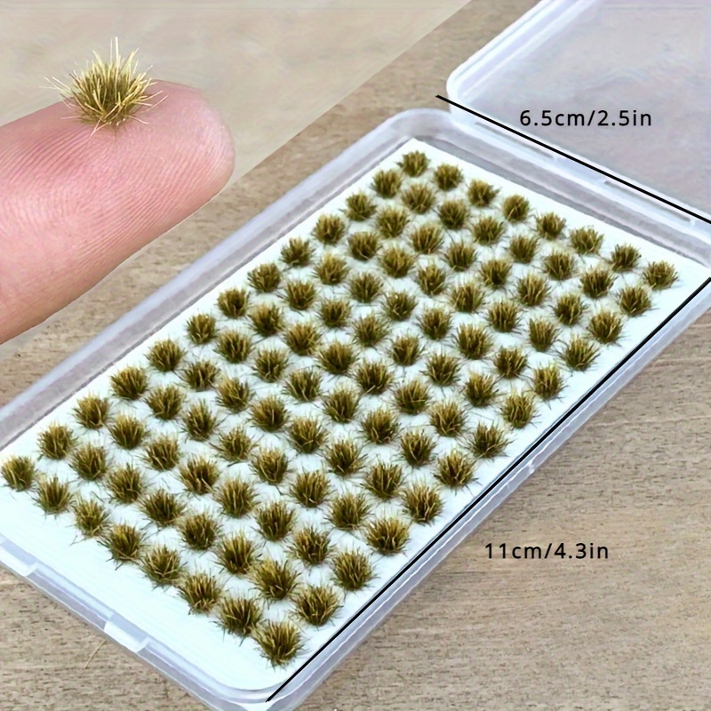 104pcs/pack Static Grass Tuft, - огляд і ціна Model Kit Locomotive