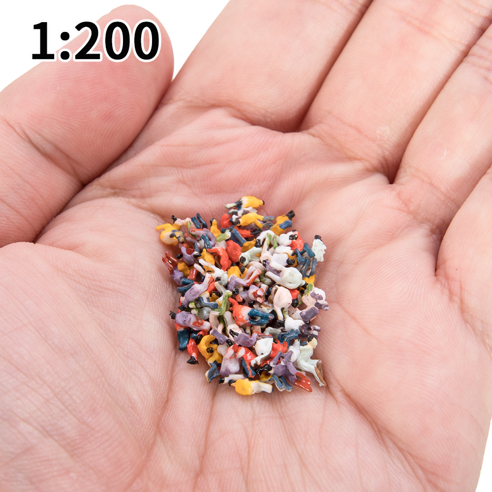 Scale1:100-200 Miniature Peopl - огляд і ціна Model Kit Locomotive