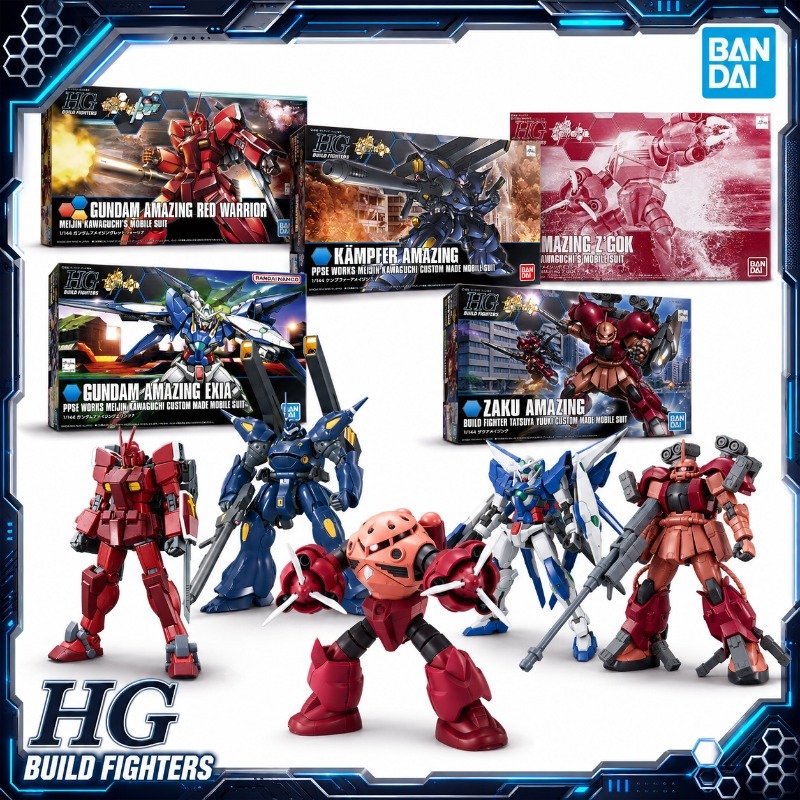 Bandai Original HGBF 1/144 Ama - огляд і ціна Model Kit Code Geass