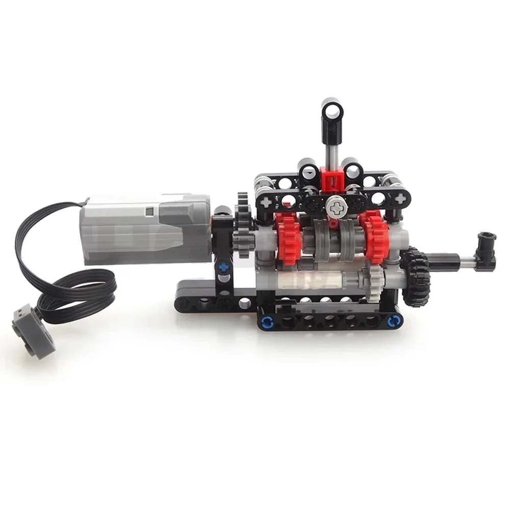 MOC High-tech 4 Speeds Gearbox - огляд і ціна Model Kit Lego