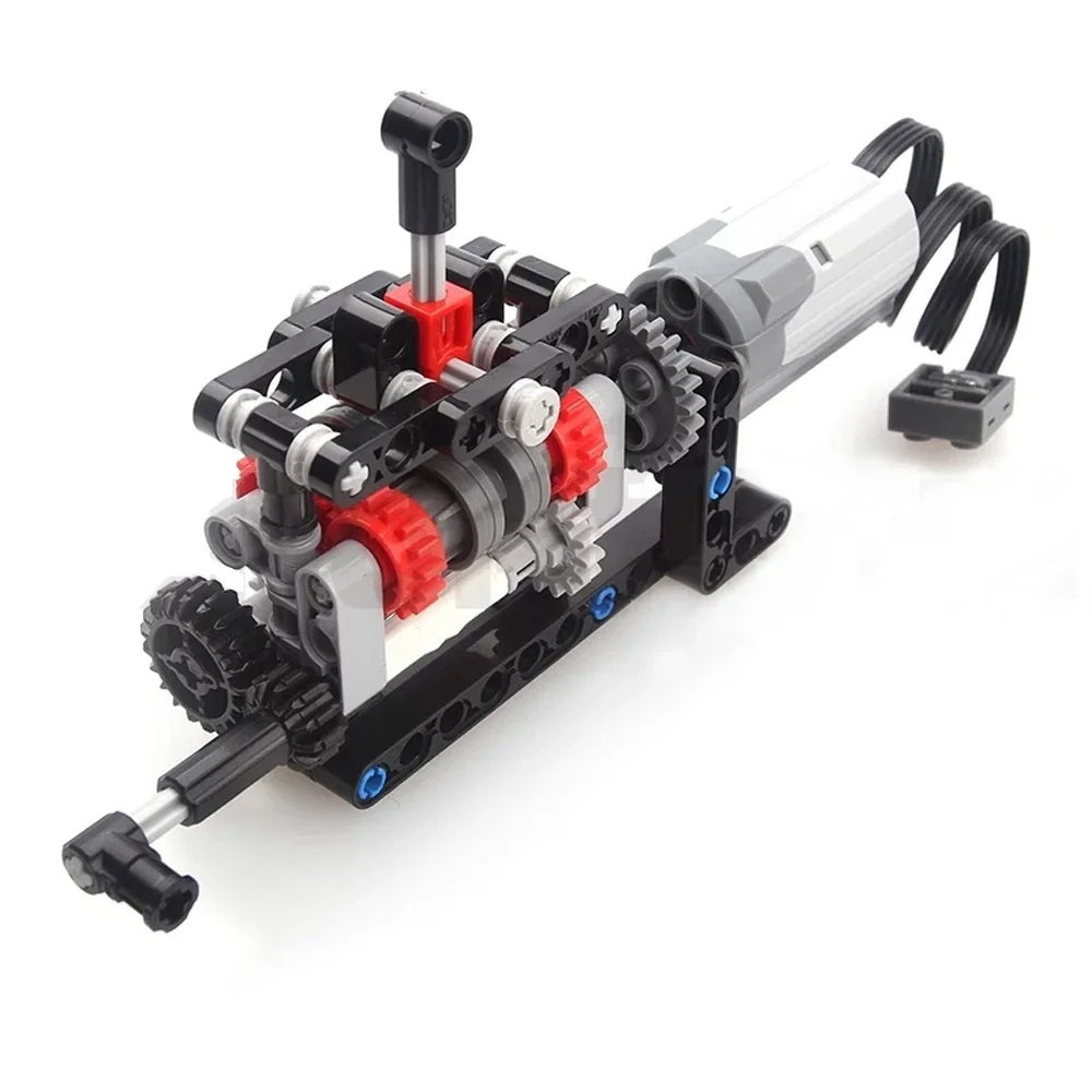 MOC High-tech 4 Speeds Gearbox - огляд і ціна Model Kit Lego