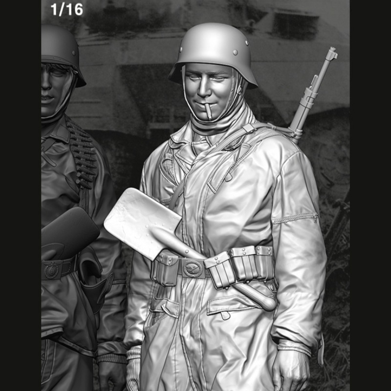 1/16 Scale Die Cast Resin Mode - огляд і ціна Model Kit In Era
