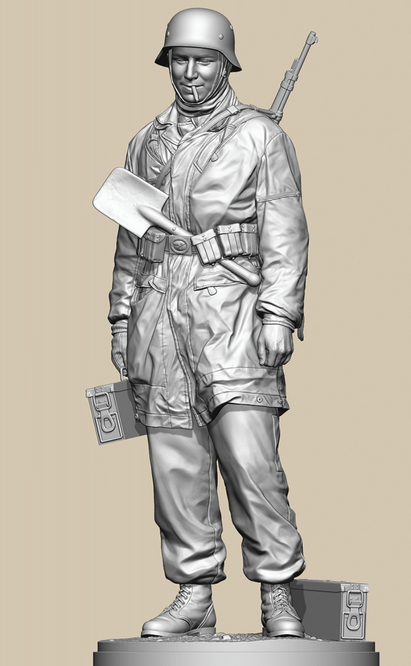 1/16 Scale Die Cast Resin Mode - огляд і ціна Model Kit In Era