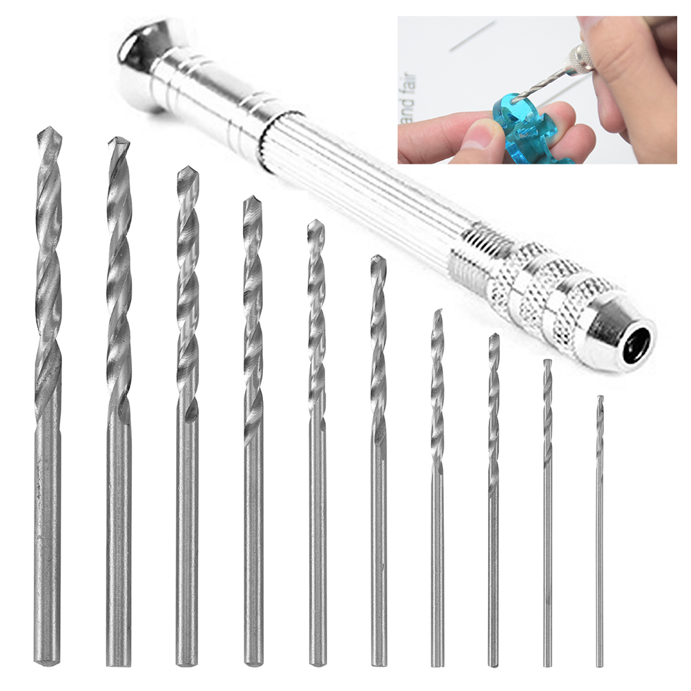 Wood Drill Bit Kit Mini Set Hi - огляд і ціна Pin Vice Micro