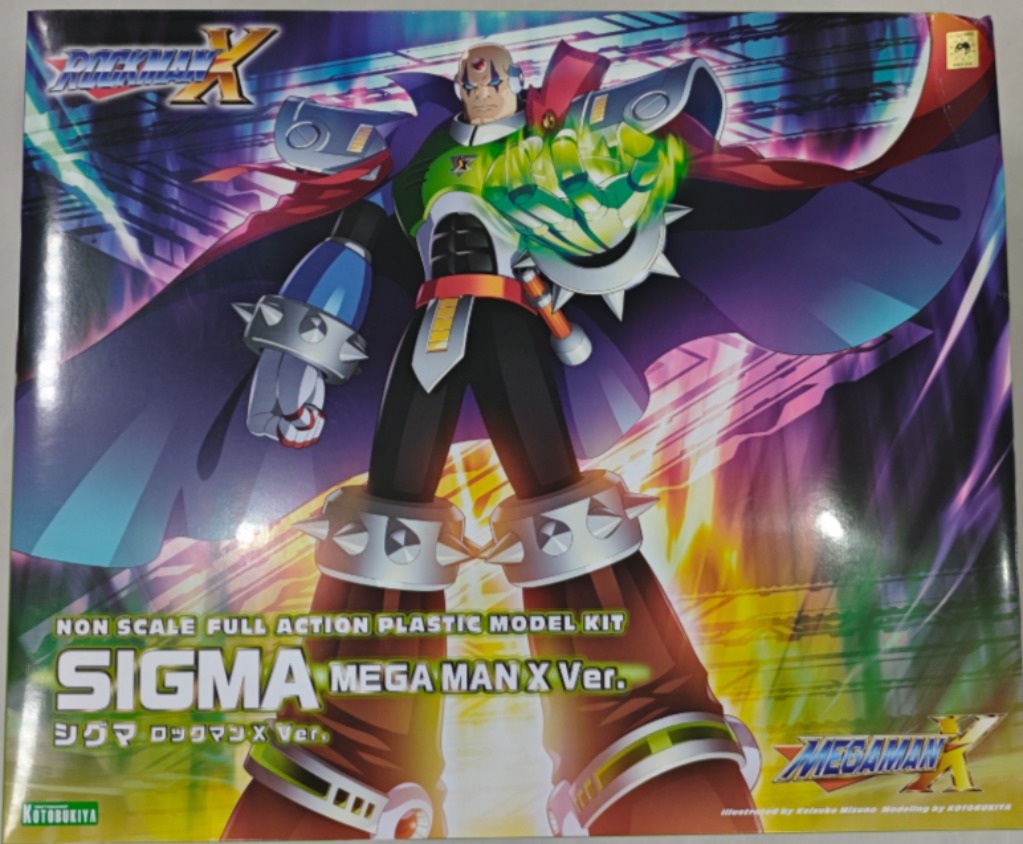 Kotobukiya Sigma Mega Man X Ve - огляд і ціна Model Kit Zero Megaman