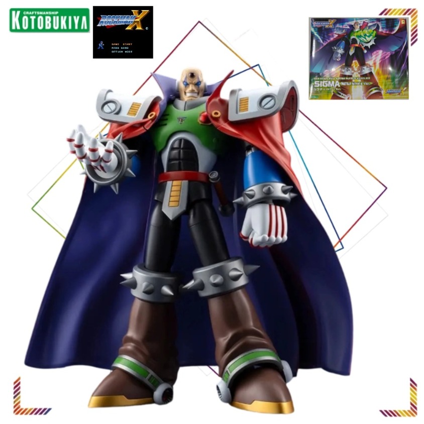 Kotobukiya Sigma Mega Man X Ve - огляд і ціна Model Kit Zero Megaman
