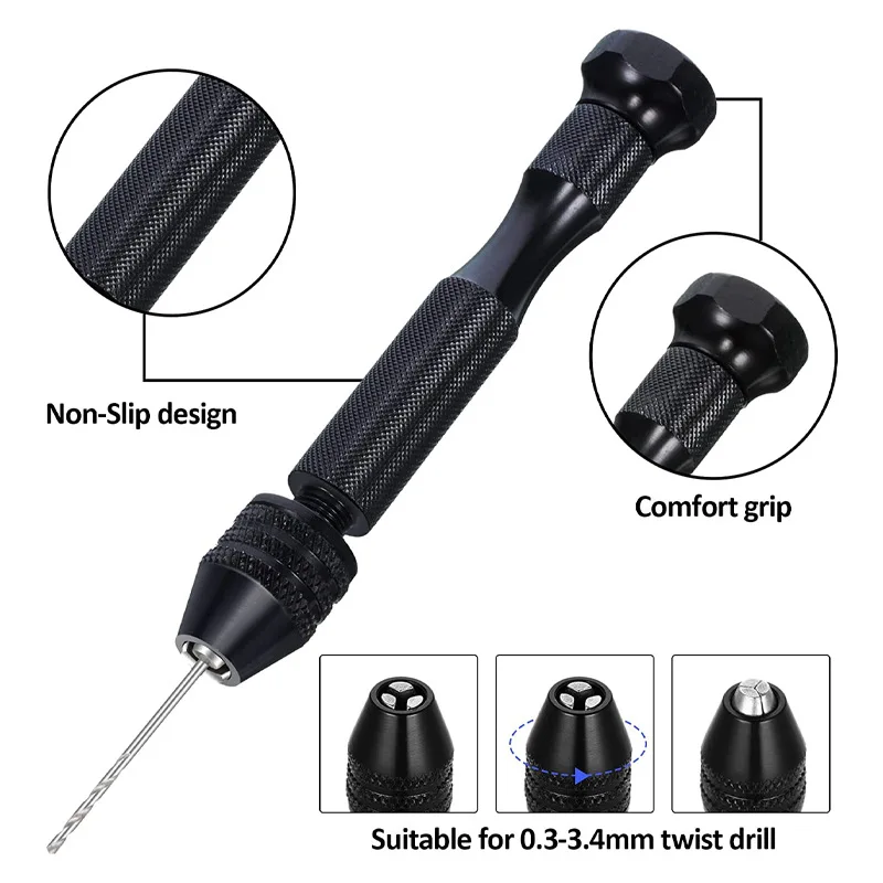 Mini Twist Drill Bits Hand Dri - огляд і ціна Pin Vice Micro