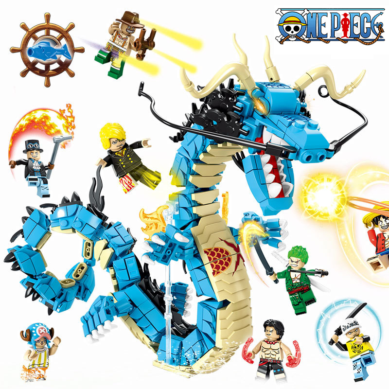 8in1 One Piece Building Blocks - огляд і ціна Model Kit Lego