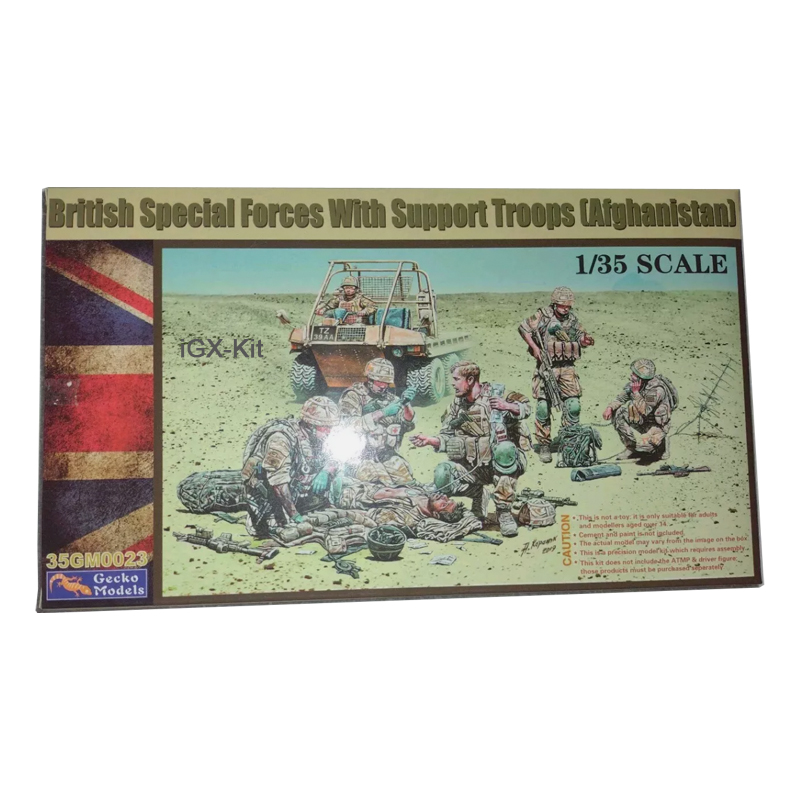 Gecko 35GM0023 1:35 Scale Brit - огляд і ціна Model Kit Italeri