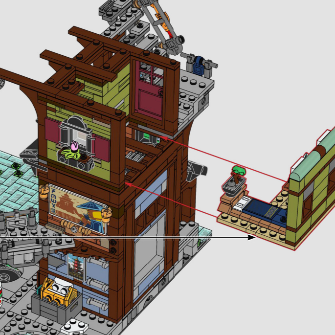 Robot Repair Factory Building  - огляд і ціна Model Kit Lego