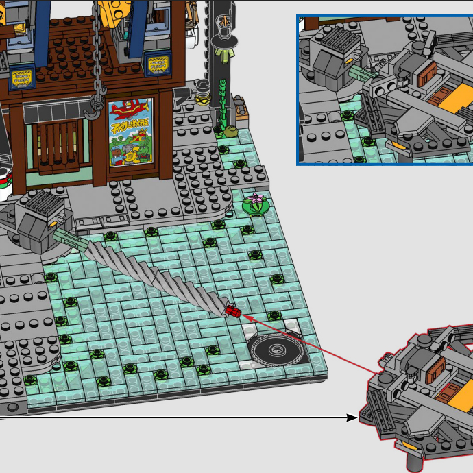Robot Repair Factory Building  - огляд і ціна Model Kit Lego