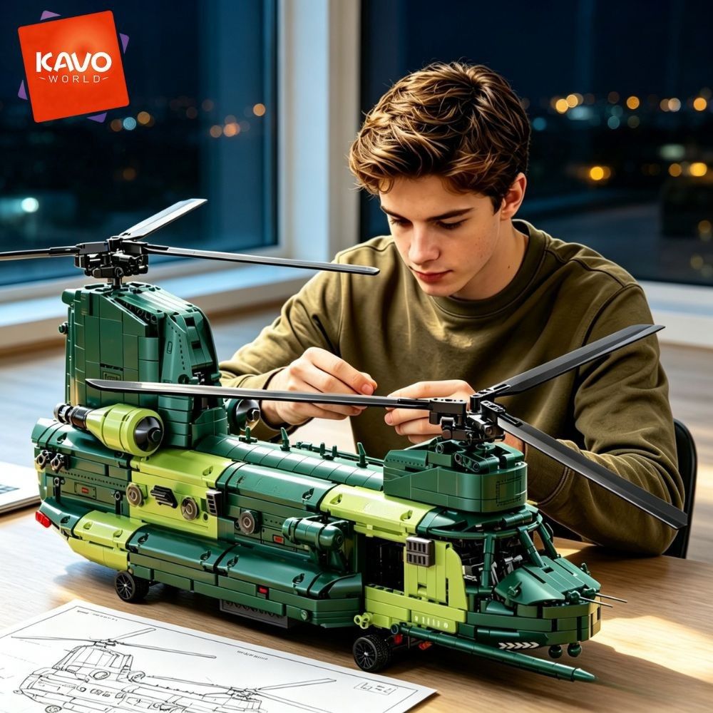KAVOWORLD 1826pcs 32inch Heavy - огляд і ціна Model Kit In Era
